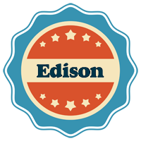 Edison labels logo