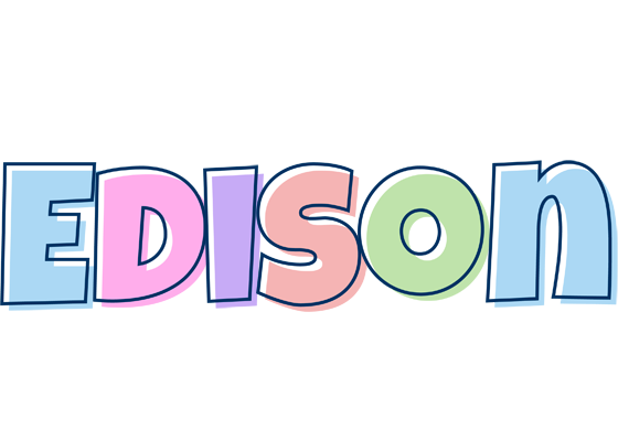 Edison pastel logo