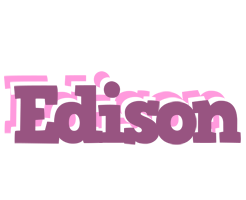 Edison relaxing logo