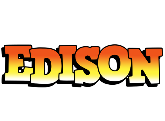 Edison sunset logo