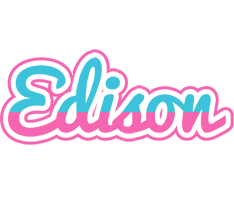 Edison woman logo