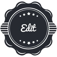 Edit badge logo