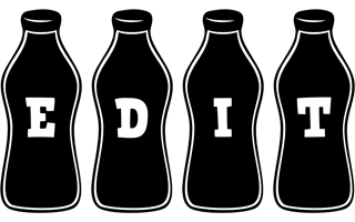 Edit bottle logo
