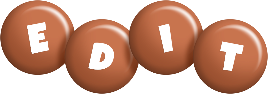 Edit candy-brown logo
