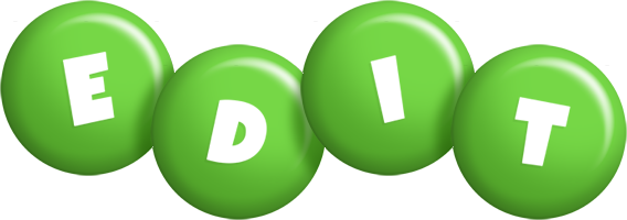 Edit candy-green logo