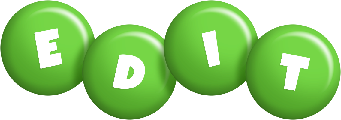 Edit candy-green logo