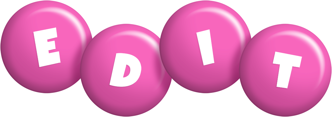 Edit candy-pink logo