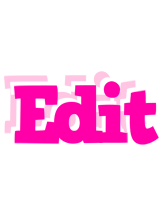 Edit dancing logo