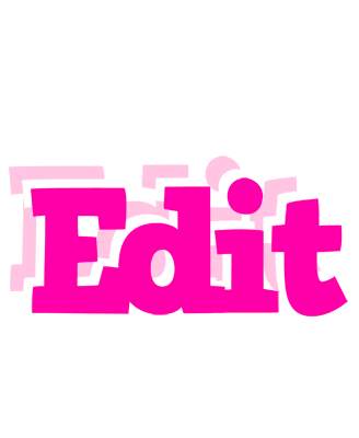 Edit dancing logo