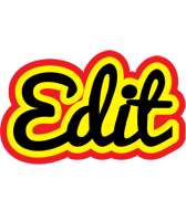 Edit flaming logo