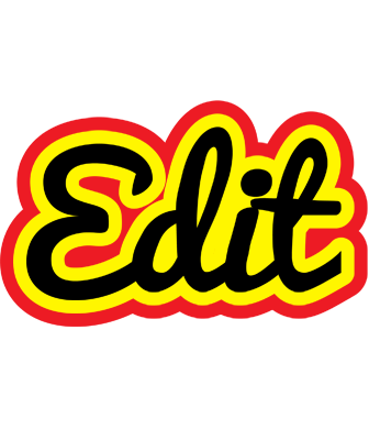 Edit flaming logo