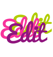 Edit flowers logo