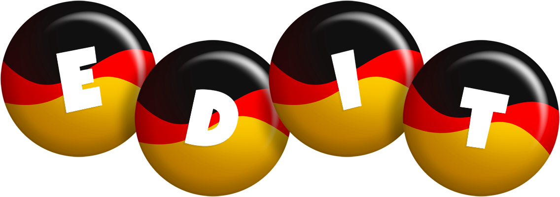Edit german logo