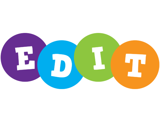 Edit happy logo