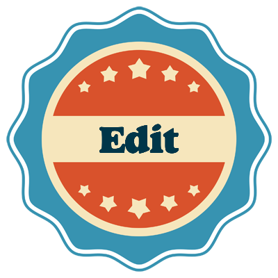 Edit labels logo