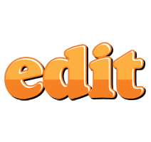 Edit orange logo