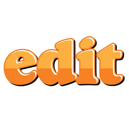 Edit orange logo