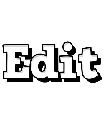 Edit snowing logo