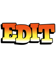 Edit sunset logo