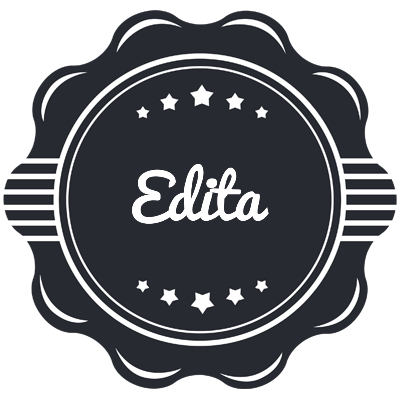 Edita badge logo