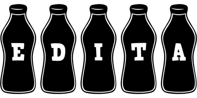 Edita bottle logo
