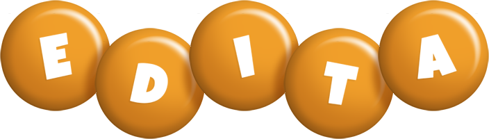 Edita candy-orange logo