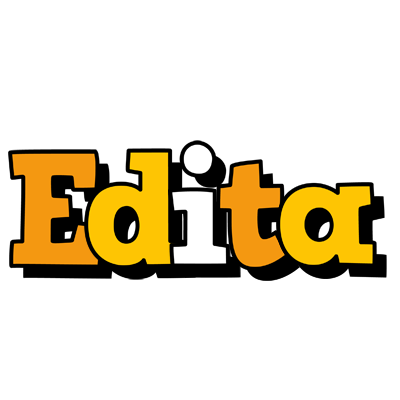 Edita cartoon logo