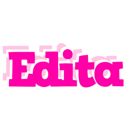 Edita dancing logo
