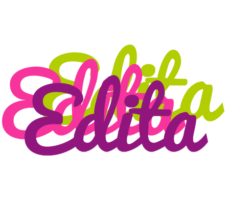 Edita flowers logo