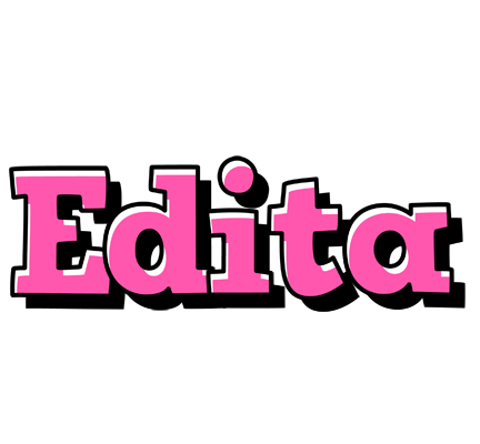 Edita girlish logo