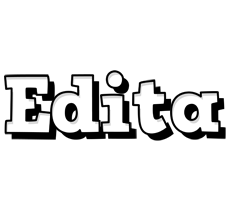 Edita snowing logo
