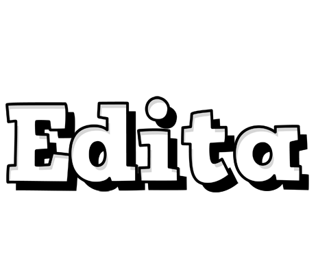 Edita snowing logo