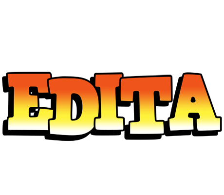 Edita sunset logo