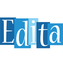 Edita winter logo