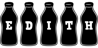 Edith bottle logo