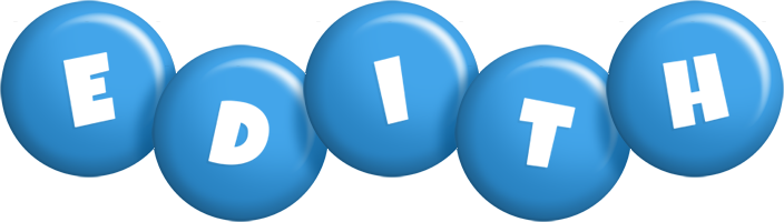 Edith candy-blue logo
