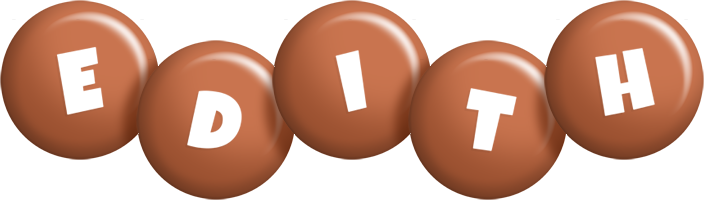 Edith candy-brown logo