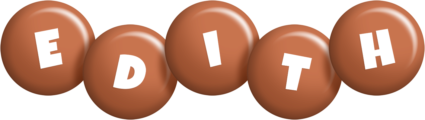Edith candy-brown logo