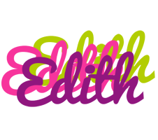 Edith flowers logo