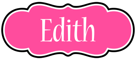 Edith invitation logo