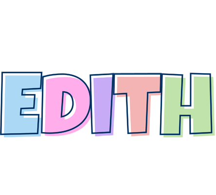 Edith pastel logo