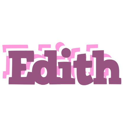 Edith relaxing logo
