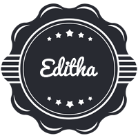 Editha badge logo