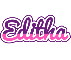 Editha cheerful logo