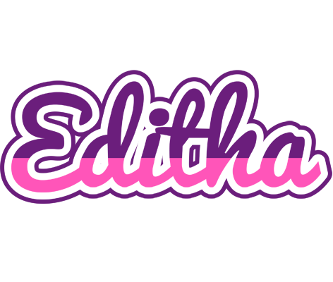Editha cheerful logo