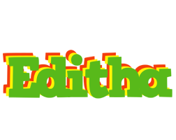 Editha crocodile logo