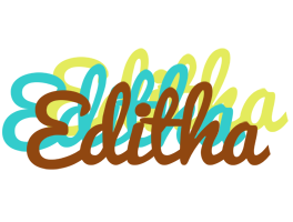 Editha cupcake logo