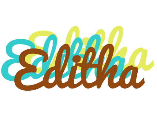 Editha cupcake logo