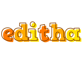 Editha desert logo