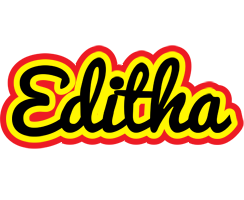 Editha flaming logo